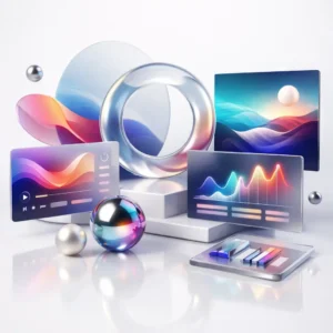 Abstract Background Animation Set