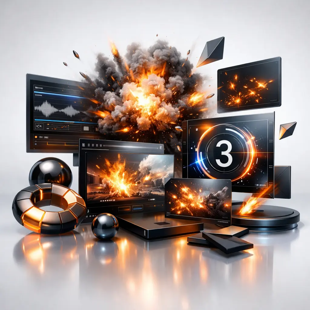 Explosive Title Sequence Pack